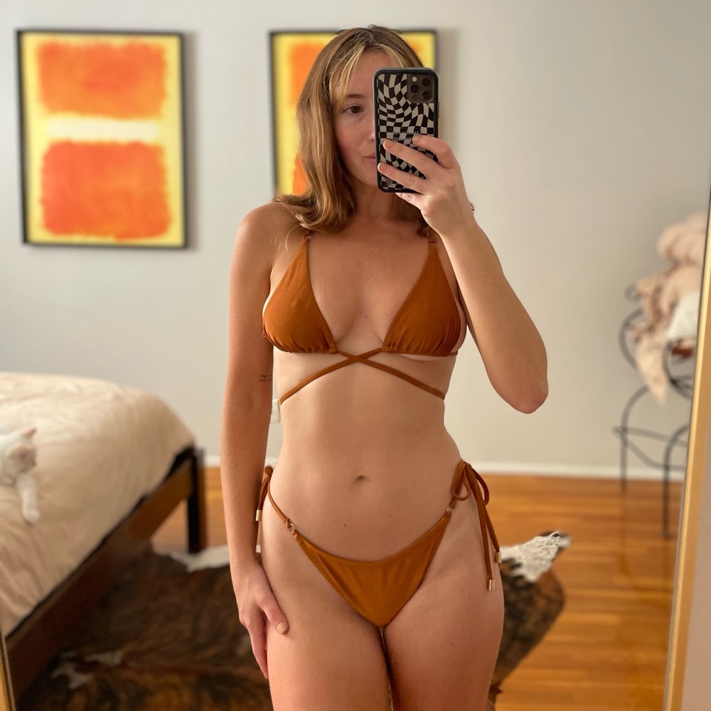 Revolve wrap swimsuit